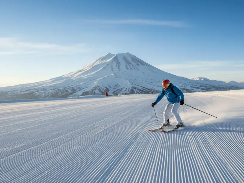 Erciyes karlı zirve